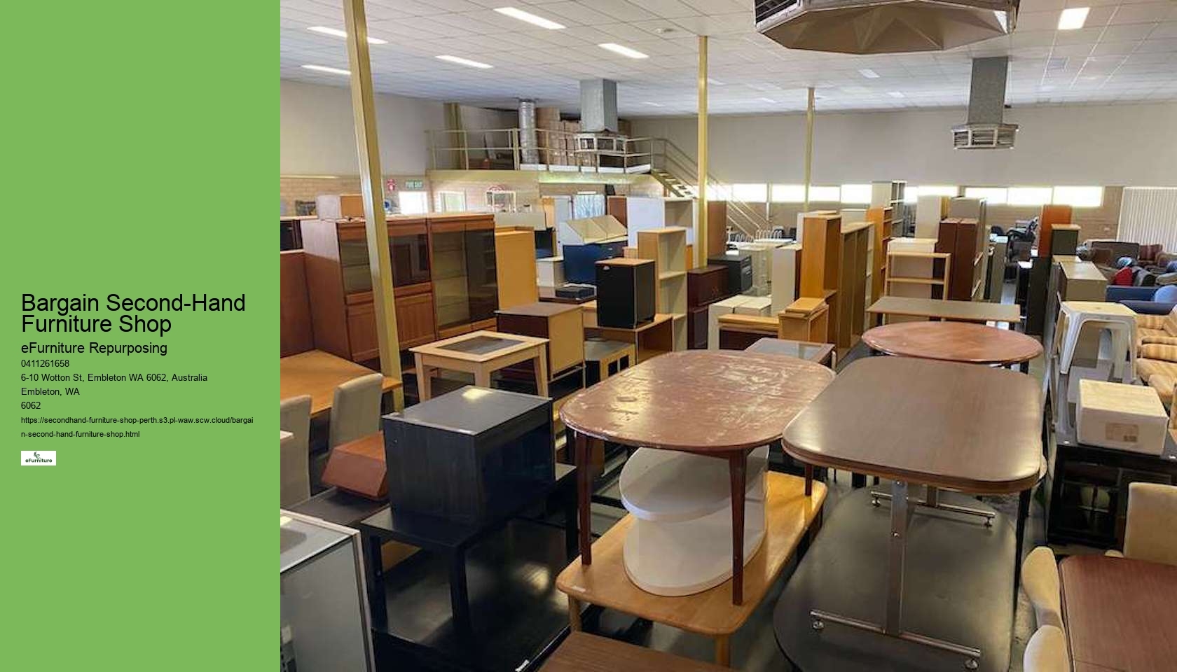 Preloved Furniture Treasures Perth