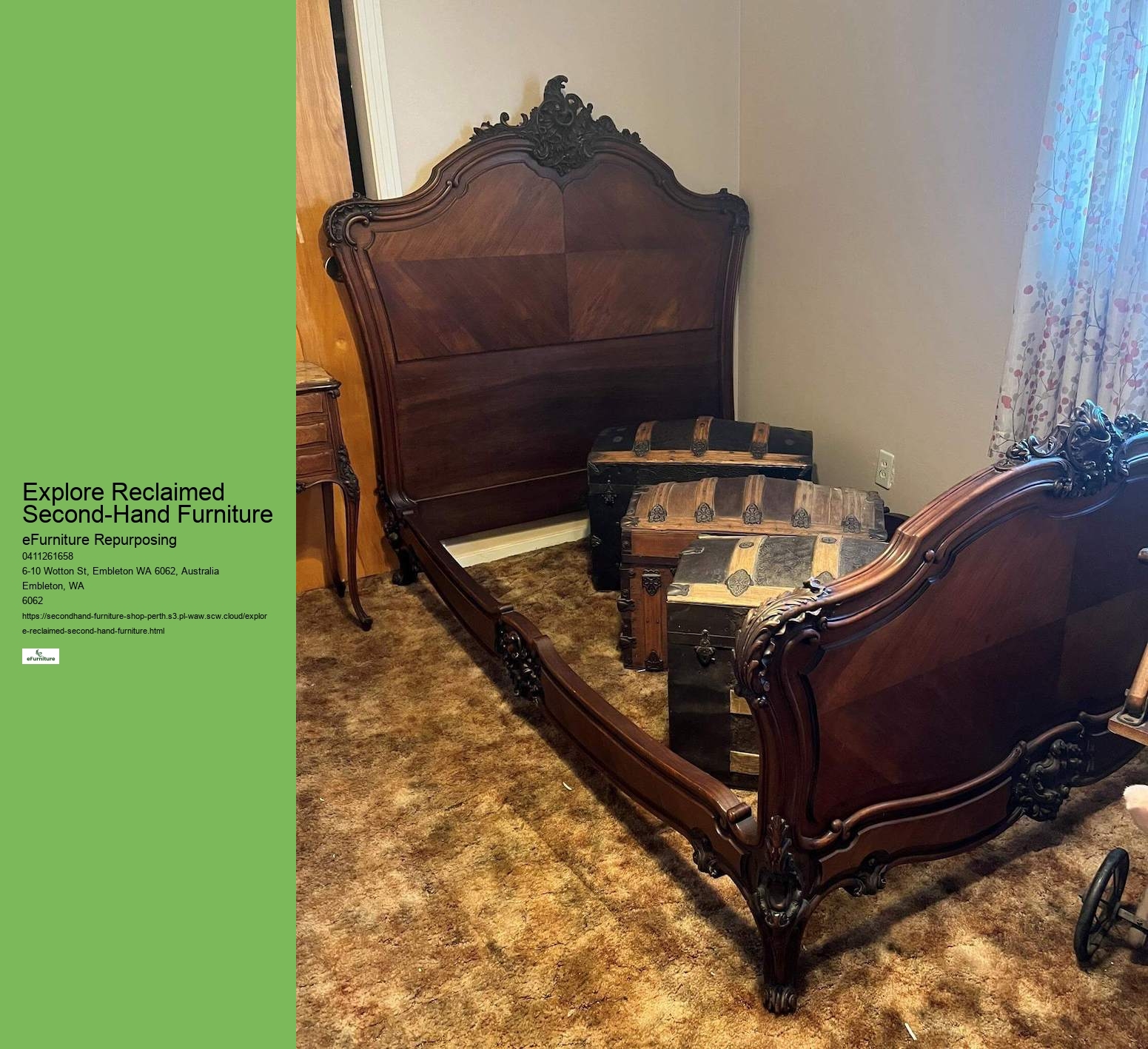 Explore Reclaimed Second-Hand Furniture