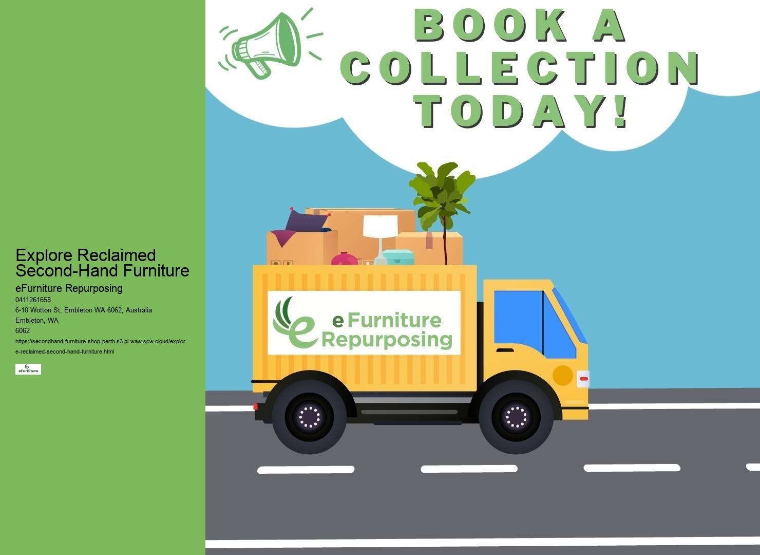 Upcycled Furniture Store Perth