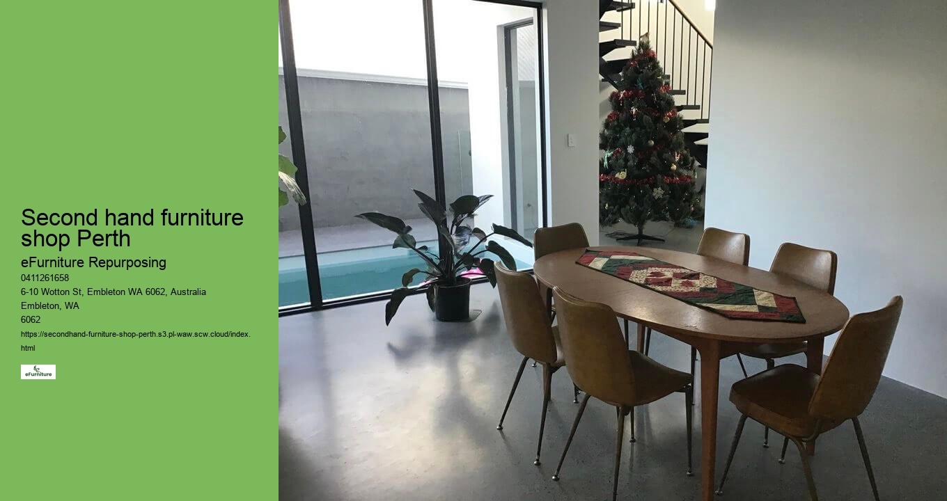 Second-Hand Furniture Craftsmanship Perth