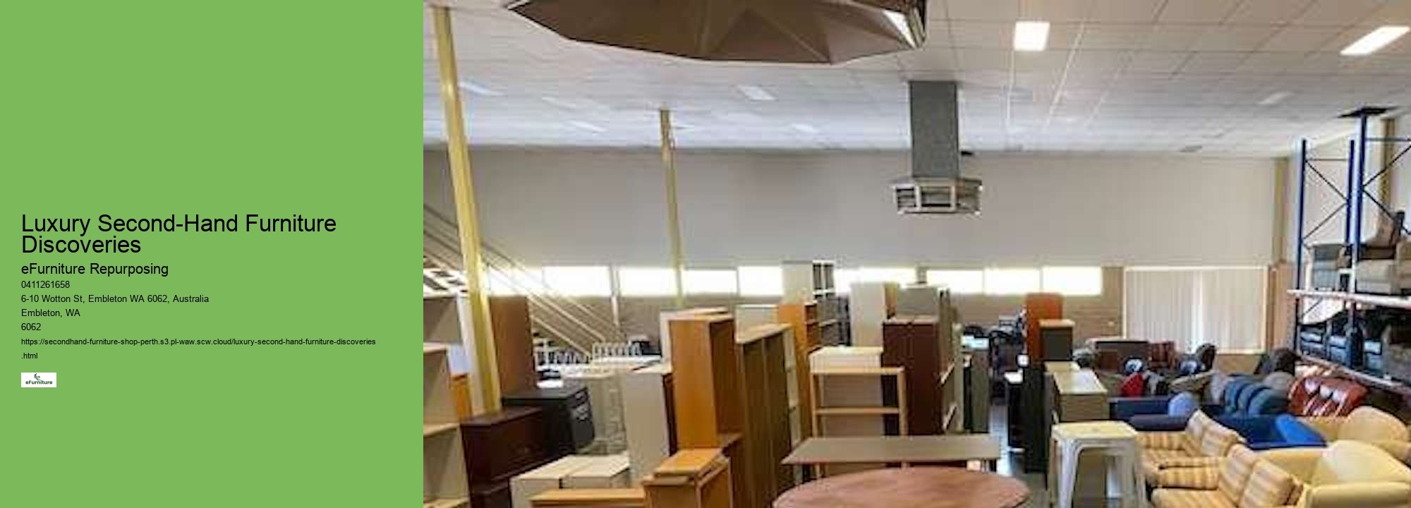 Furniture Store Deals Perth