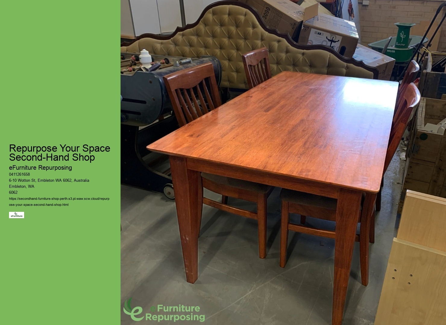 Perth's Furniture Upcycling Projects