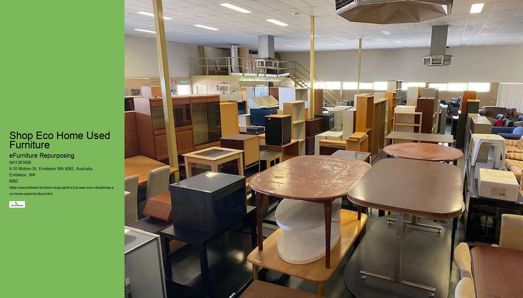 Store Furniture Options Perth